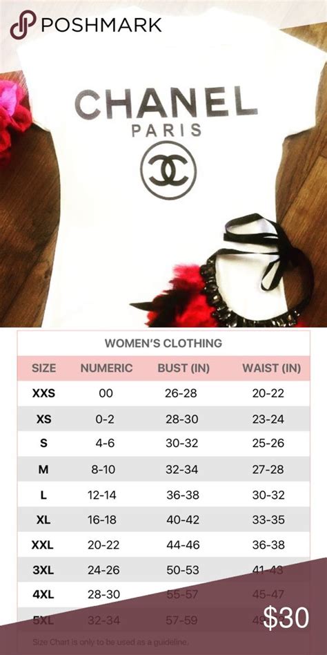 chanel size guide|chanel clothing size conversion chart.